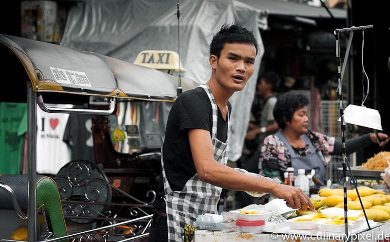 Sticky Rice with Mango Khao San Road Bangkok